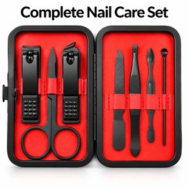 Nail Clipper Set with Manicure & Pedicure Tools – Multi-Function Nail Care Kit for Personal Grooming at Home and Travel