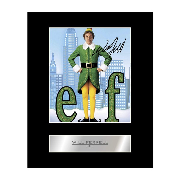 Will Ferrell Signed Mounted Photo Display Elf Autographed Gift Picture Print