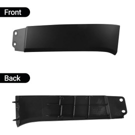 LHCDQSKCW 1 Pair Front Bumper Grille Headlight Filler Trim Panels Compatible with Toyota Tundra 2007-2013 / Sequoia 2008-2017, Replaces # 53931-0C901 53932-0C901