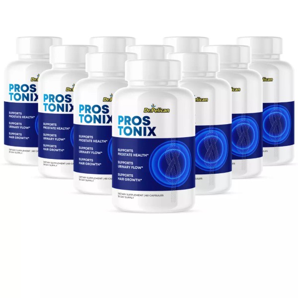 Pelican Vitamins Prostonix- Prostate Support- 10 Bottles- 600 Capsules