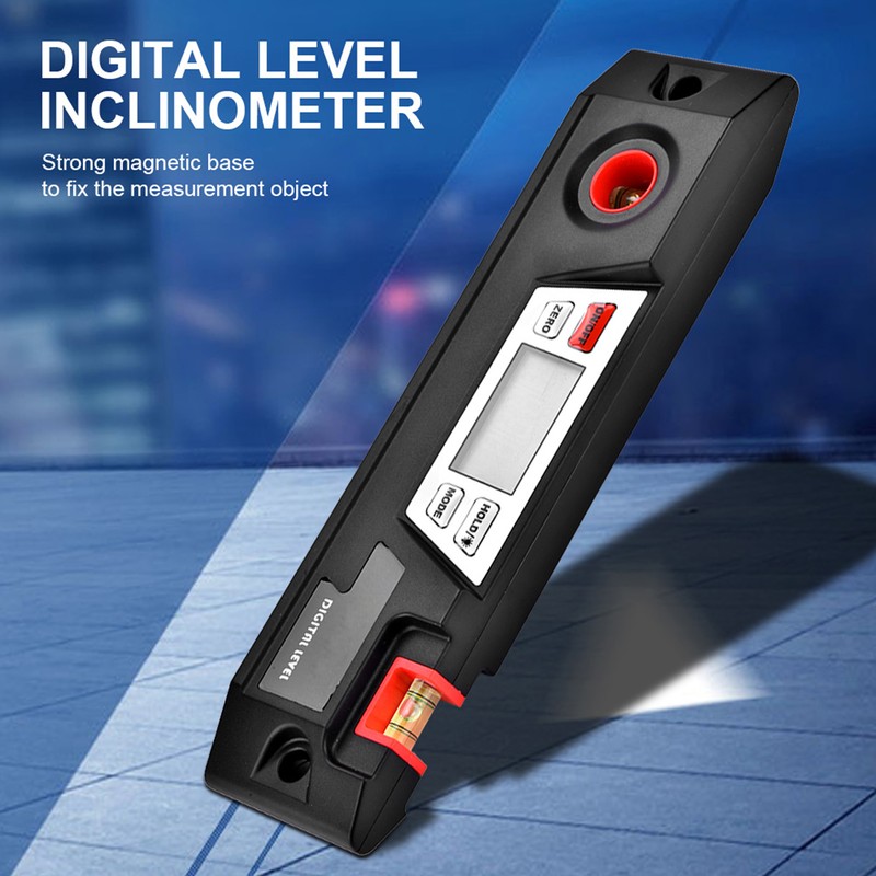 Digital Angle Finder Gauge Bevel Box Protractor Inclinometer Bubble Level