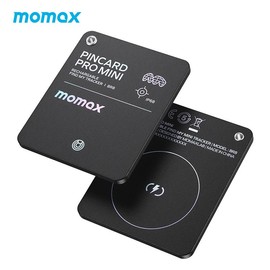 【IOS Only】MOMAX Key Finder Bluetooth Tracker,Apple Find my Rechargeable IP68 Waterproof, Up to 328ft Range, Smart Tracking Tag for Keys, Bags, Luggage, Wallet and More, Mini Size Mini Magnetic GPS Tracker with Key Finder