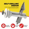 Heavy Duty Drywall Anchors and Screws Kit Including Toggle Anchors