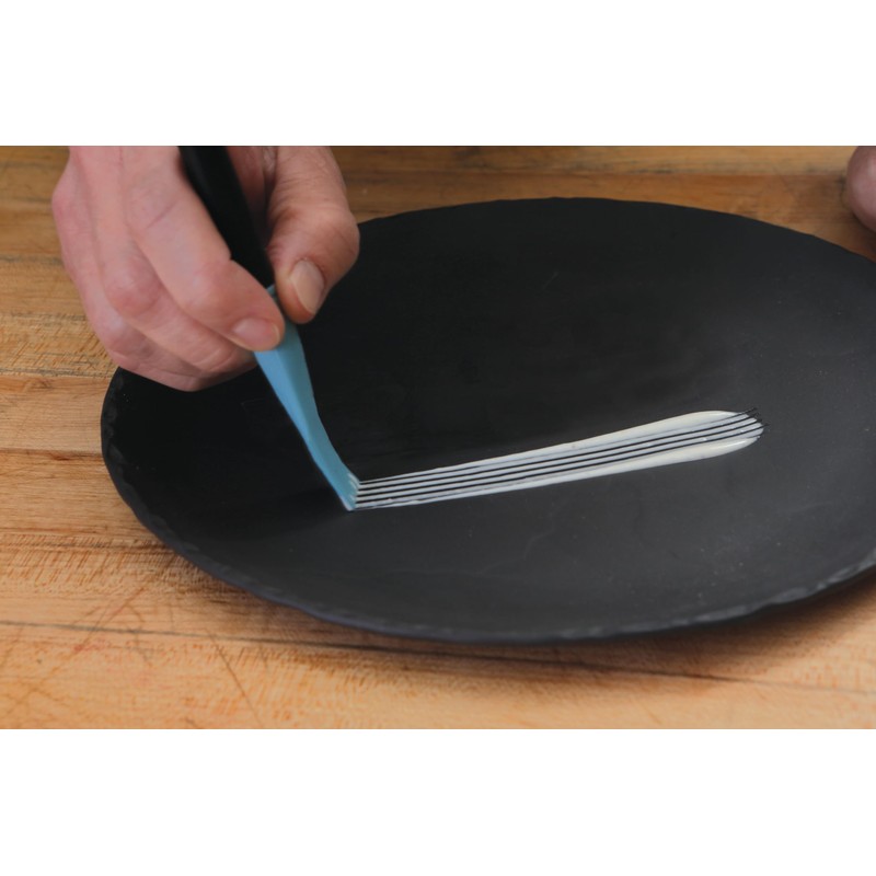 Mercer Culinary Silicone Plating Comb Brush
