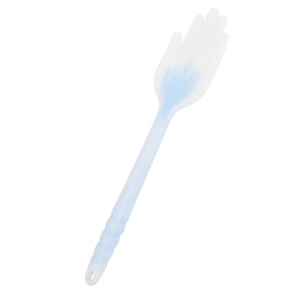 PACKOVE Portable Three Finger Body Massager Hammer with Slip Grip for Back Neck Leg Muscle Relief Lightweight Patting Stick for Home Office Travel Use