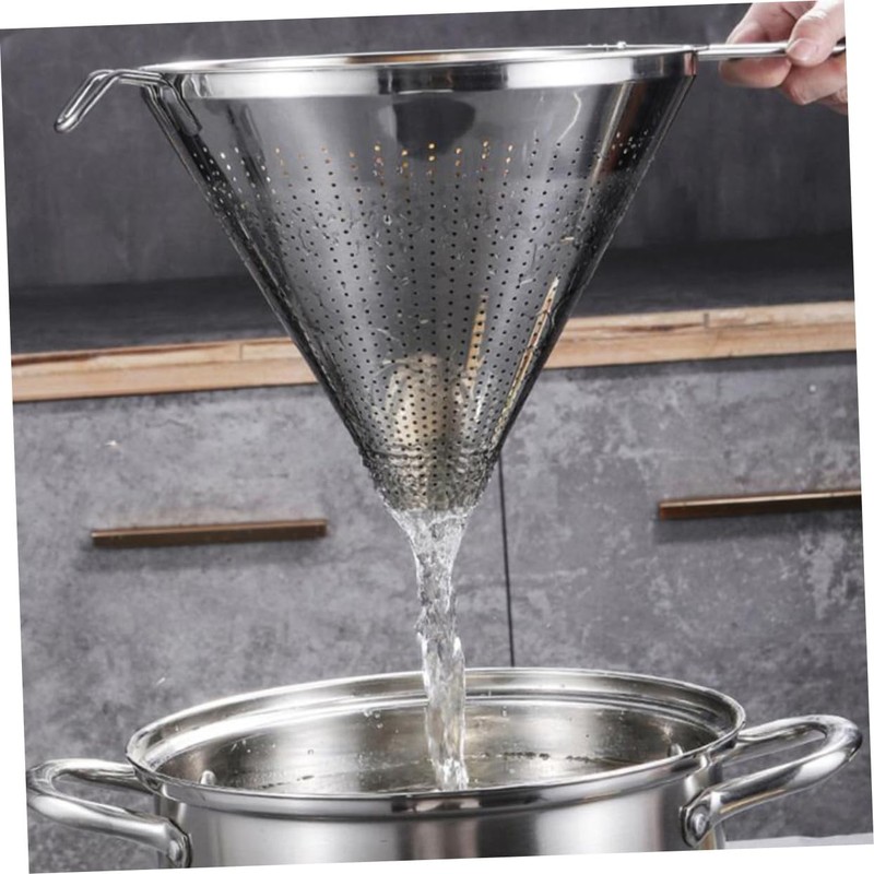 Gadpiparty 1 PC Stainless Funnel Durable Home Coffee Dripper Tea