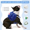OUOBOB Dog Harness with Backpack, Adjustable Dog Backpack Harness for