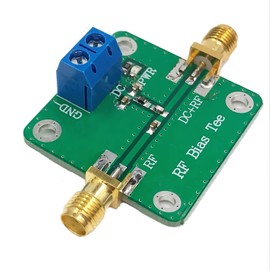 Taidacent DC Feed Bias Tee RF Microwave Bias Active Antenna Power Supply Mains DC-Blocker 10-6000MHz Amplifier DC Bias