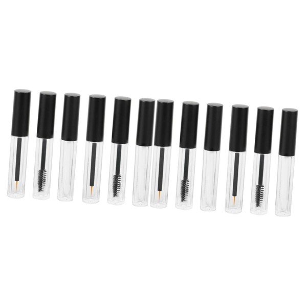 Angoily 12pcs Eyelash Brush Bottle Versatile Beauty Tool for Parties