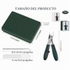 Cortaúñas Biselado, 2 PCS Manicura de pico de águila Nail