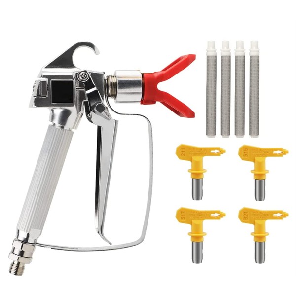Wisyurt Airless Paint Sprayer High Pressure 3600 with 4 Swivels