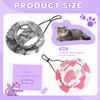 Zhamate 4 Pcs Cat Hats for Cats Only, Cat Sun