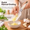 Manual Ginger Grater for Garlic & Produce – Compact ABS
