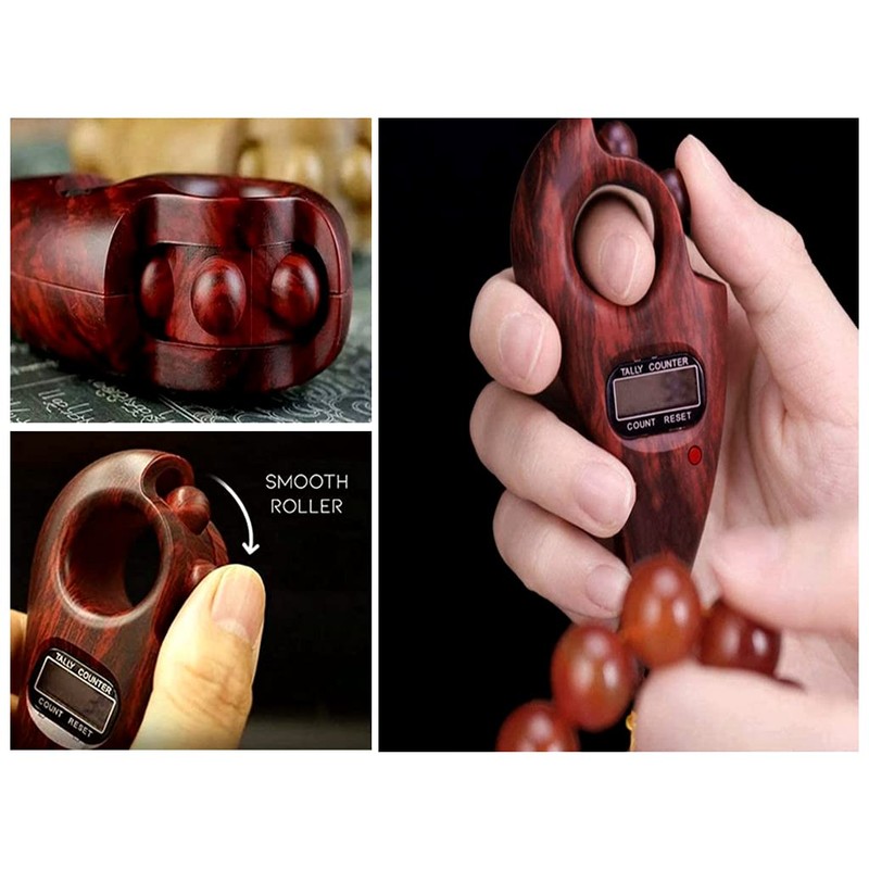 Anlising 1 x Digital Beads Counter, Buddha Beads Counter, Prayer