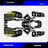 Factory EFX Black & Yellow Shift Racing Graphic kit fits