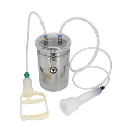 2L Goat Milking Machine, Portable Household Goat Milking Machine, Hand Vacuum Pump, Manual Pulse Bottle, Manual Operation, Goat Milk for Sheep Goats