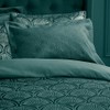 Catherine Lansfield Art Deco Pearl Quilted Pillow sham Pair Teal