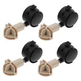 BESPORTBLE 4 Pack Cat Cage Casters Pet Carrier Wheels Swivel Stem for Easy Assembly Stable Shelter