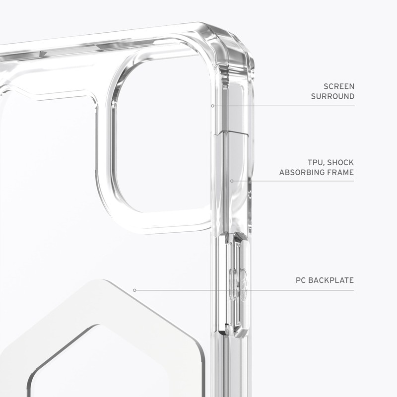 Urban Armor Gear UAG Loki Plyo Magnetic Ice / White