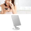 Shanrya Espejo de Maquillaje Iluminado, 16 LED de Brillo Suave