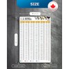 Useful Magnets Inch/Metric Drill Size & Decimal Equivalents Magnetic Chart