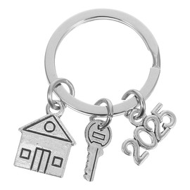 BESPORTBLE 2025 Key Pendant Home - Housewarming Gift for Couples and Friends Zinc Alloy Lightweight and Portable Welcome Home Decoration