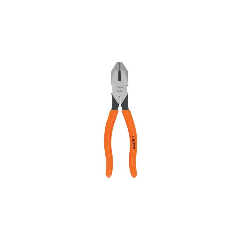Truper T201-7, Pinza profesional para electricista 7, mango de vinil