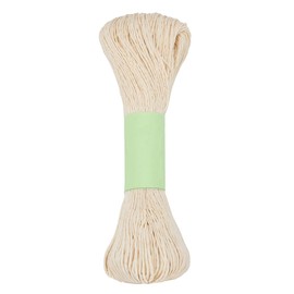 FREEBLOSS 100M Sashiko Thread 100% Cotton Cord Quilting & Embroidery Floss for Hand Sewing 6 Stranded Thick Sewing Thread for Embroidery Supplies