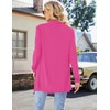 Uvog Plus Size Summer Cardigan for Women Lightweight Long Duster