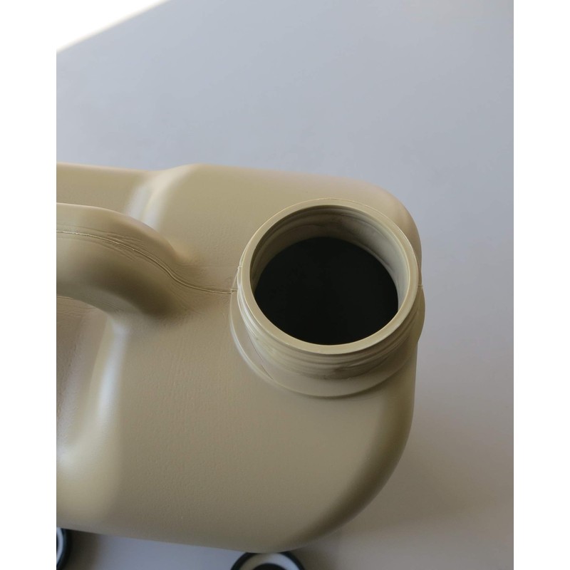 Mizuho Kasei Kogyo 0206LS Flat Can, Double Opened, 3.2 gal