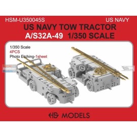 HSMU350045U 1:350 HS Models US Navy Tow Tractor A/S32A-49