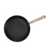 Round Frying Pan Universal Nonstick Flat Bottom Iron Grill Pan