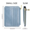 padike Womens Slim Credit Card Holder Mini Front Pocket Wallet