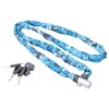 I live GHL-379 Chain Lock, Digital Camo, Blue, Key Type,