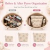 Cosmetic Bag Organizer Travel, Compact Lightweight Accessory for Travel and