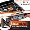 THORVALD 6-in-1 Carpenter Square 7 inch (1/16" Precision) T Square