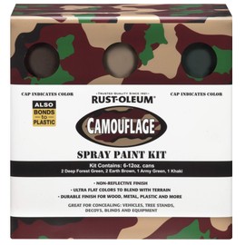 Rust-Oleum 269038-6 PK Specialty Camouflage Spray Pack, 12-Ounce, 6-Pack