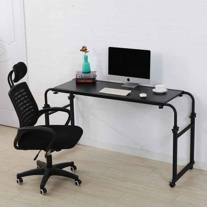 Overbed Table with Wheels Overbed Desk Over Bed Desk King