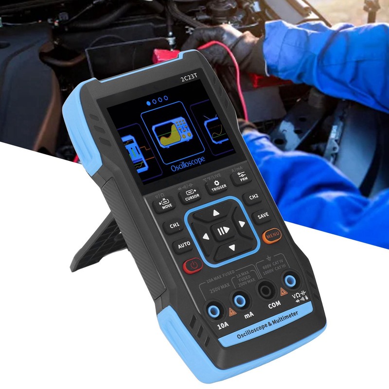 Oscilloscope Multimeter Waveform Generator 3 in 1 Handheld Digital Signal