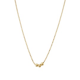 Honeycat Belle Chain Necklace | Minimalist, Delicate Jewelry (Gold)