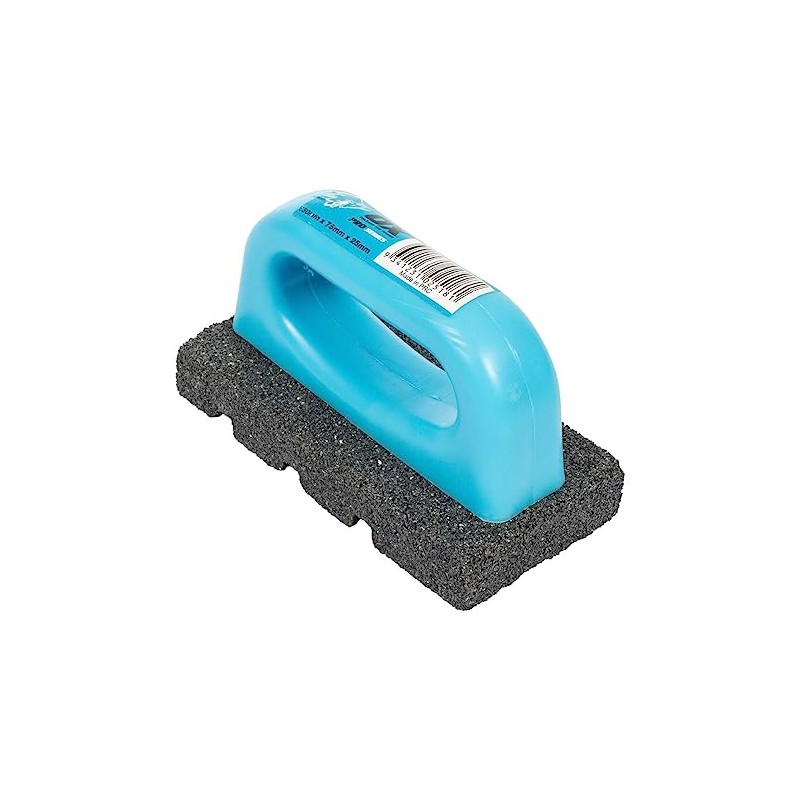 OX Pro Fluted Rub Brick with Contoured Handle, for Cleaning