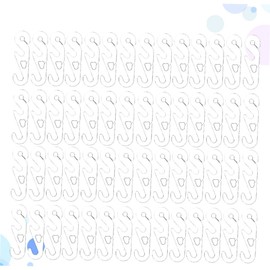 Healvian 400pcs Adjustable Mask Buckle Slip Hook for Ear Protection Mask Extension Connector for Running Cycling and Outdoor Activities