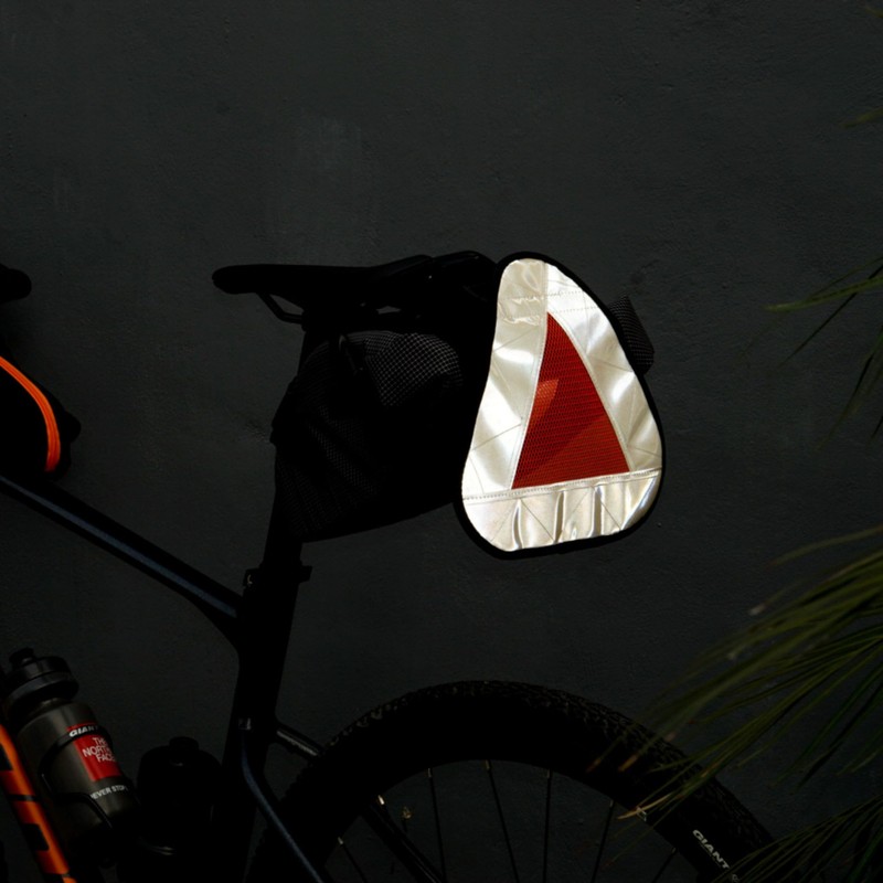Vincita Reflective Yield Symbol with Velcro Strap - High Visibility