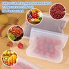 bolsas de silicona reutilizables 10,bolsas para congelar alimentos 10 Bolsas