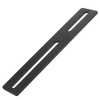 10 PCS Black Adjustable Flat Mending Plate with Slotted Hole
