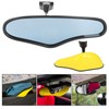 Interior Rearview Mirror Wide Screen Blue Tinted Glass Anti Glare