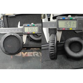 2pcs Ear Pads Ear Cushions Replacement Ear Pads for 70MM