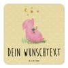 Mr. & Mrs. Panda Personalisierter Bierdeckel Schwein Glück 25er Set