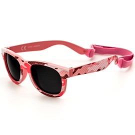 Kiddus Polarised Sunglasses Baby Girls & Baby Boys, Children 6-24 Months, 100% UV Protection, Flexible Frame, Travel Accessories, 13