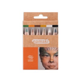 NAMAKI Skin Colouring Pencils, Wild Animals Set